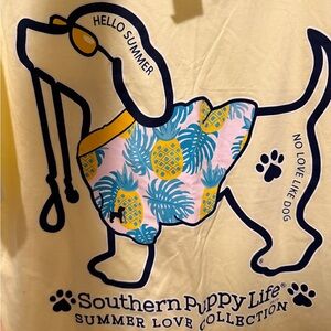 Hello Summer- Southern Puppy Love Tshirt